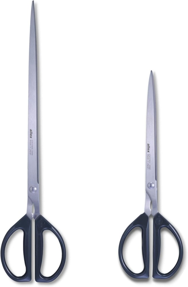 ALLEX Extra Long Giant Scissors 13-3/4" Razor Sharp Super Long, Black