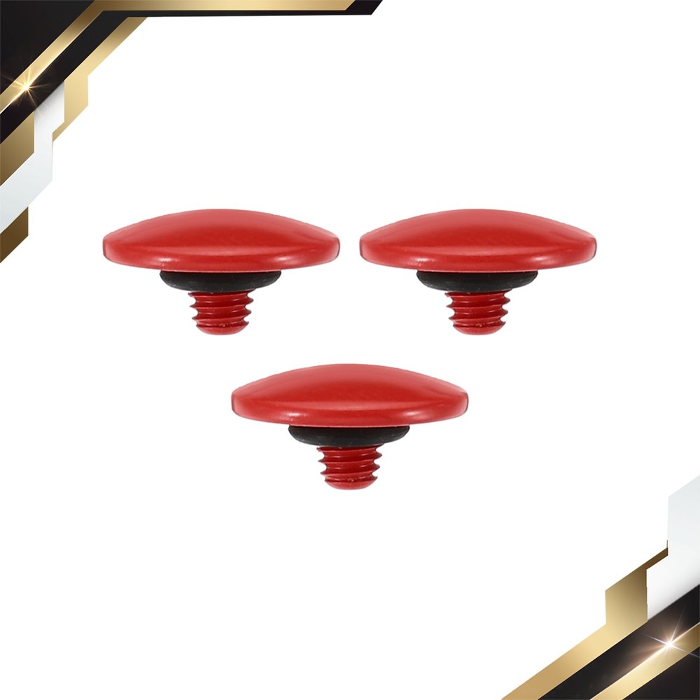 Camera Shutter Button 3pcs Shutter Release Button Convex Red