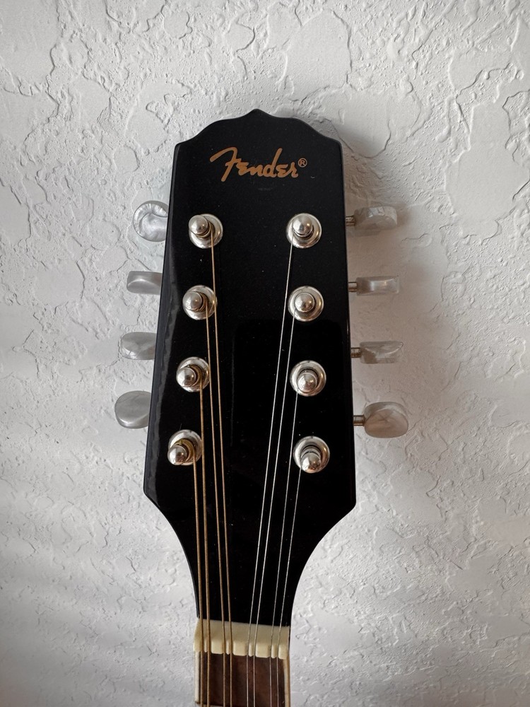 Fender FM-100 8-String Mandolin Sunburst Soft Case + Tuner + Strap + Book + More