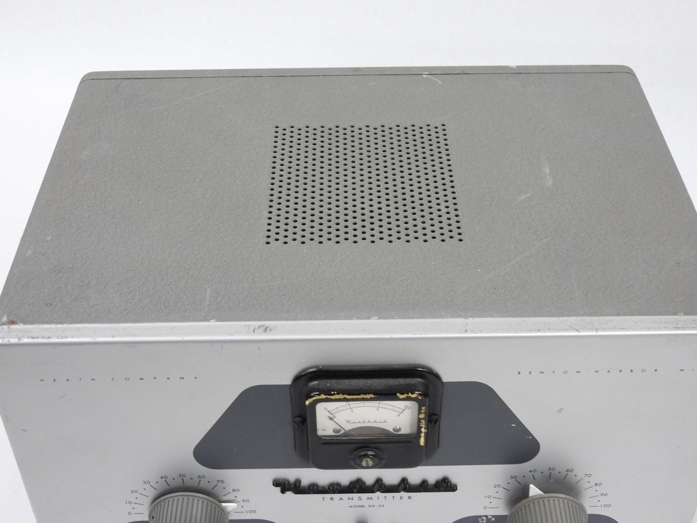 Heathkit DX-35 Vintage Ham Radio Transmitter (works, 40W out)