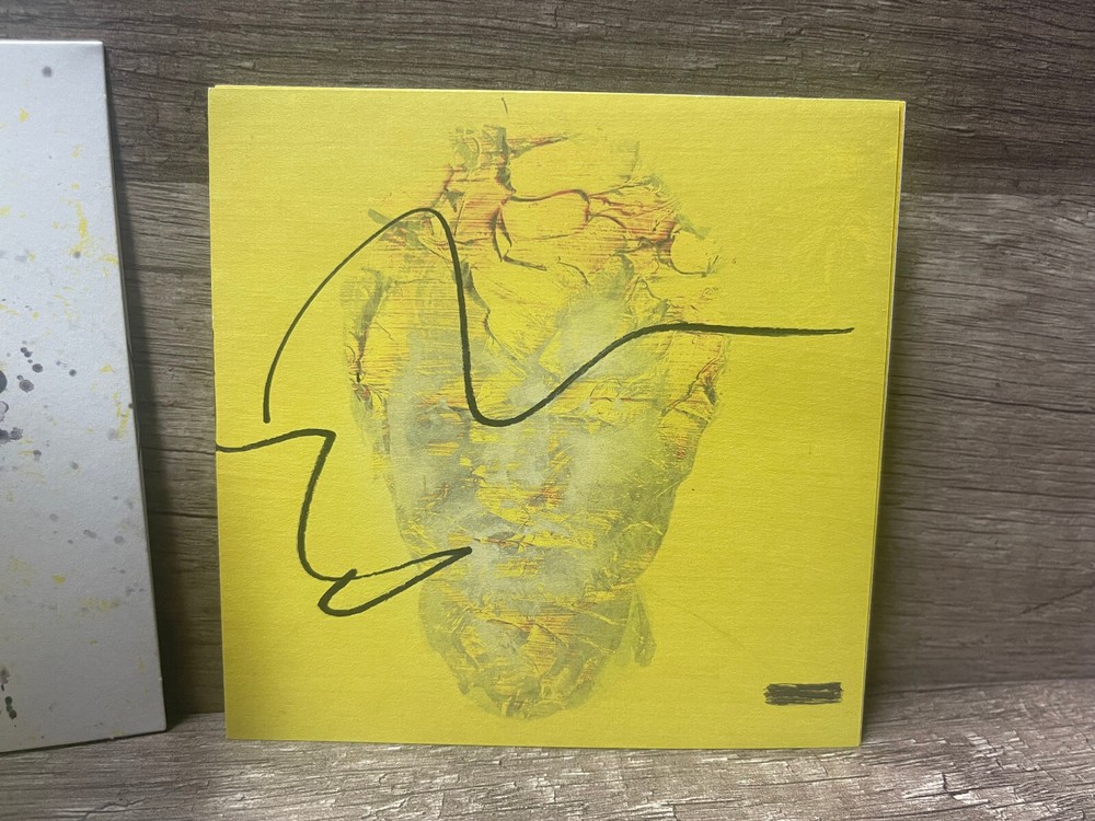 Ed Sheeran Signed Autographed CD Insert With New CD Subtract #2