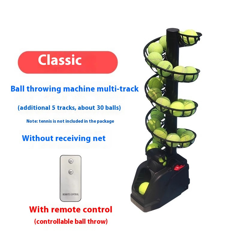 Small Portable Automatic Tennis Tossing Machine Single Teaching Exercise