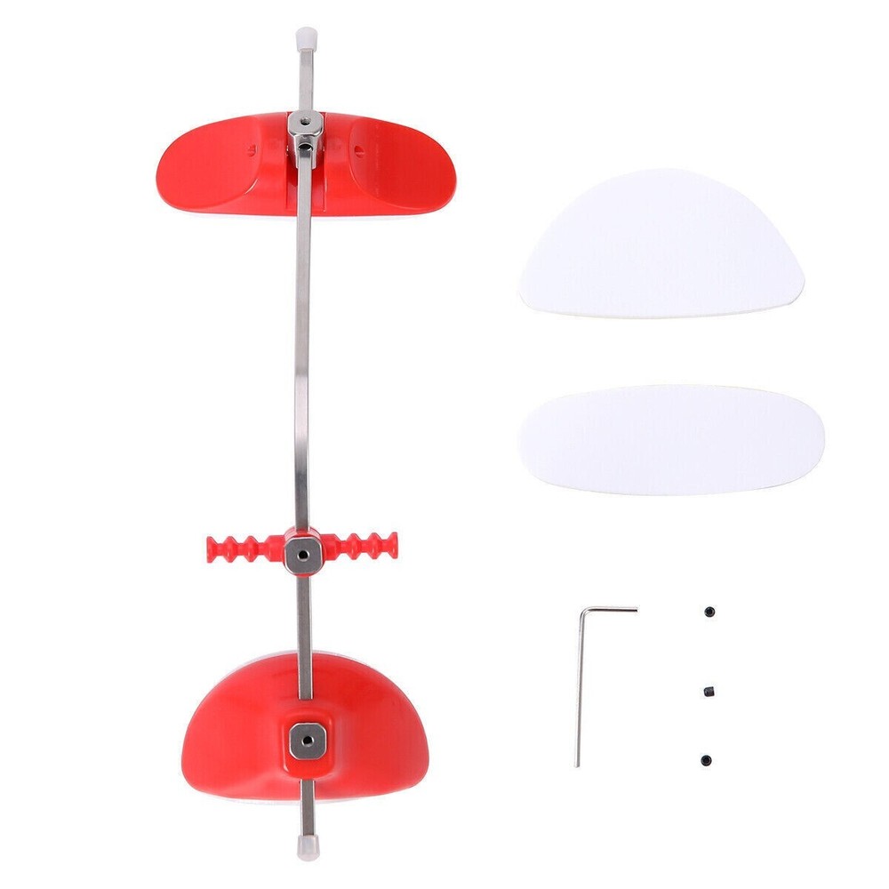 Dental Reverse-Pull Orthodontic Forward Pull Single Bar Headgear Red Adjustable