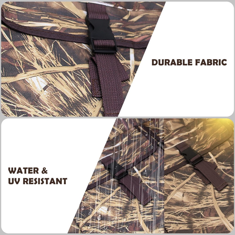 Double Rack for UTV, Quick Release Double UTV Bag Rack, UTV Holder for Huntin...