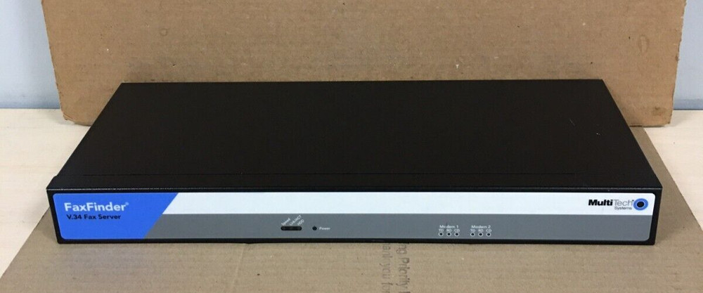 MultiTech FaxFinder FF240 V.34 Fax Server NO AC-ADAPTER