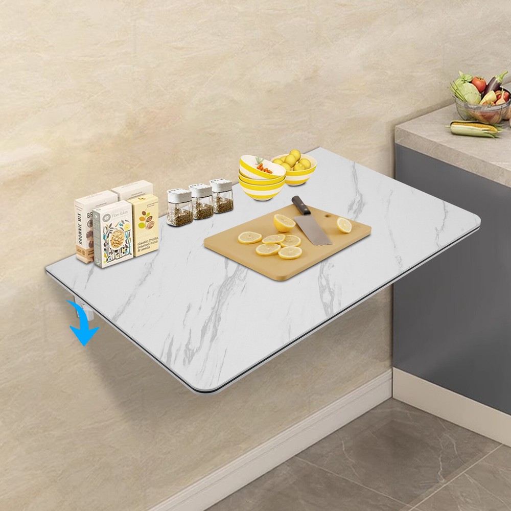 Folding Wall Desk Wall-mounted Foldable Table Wall Mounted Laptop Table Desk