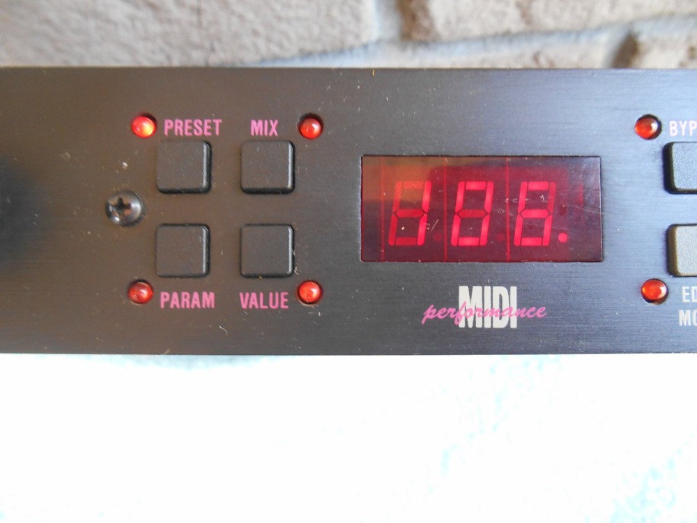ART SGX NITRO! MIDI PERFORMANCE DIGITAL MULTI EFFECT PITCH TRANSPOSER RACK MOUNT