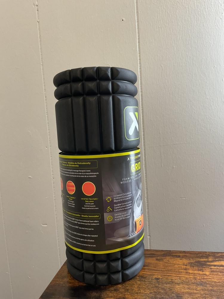 Trigger Point Performance TPT-GRDBW The Grid Black Foam Roller - Black
