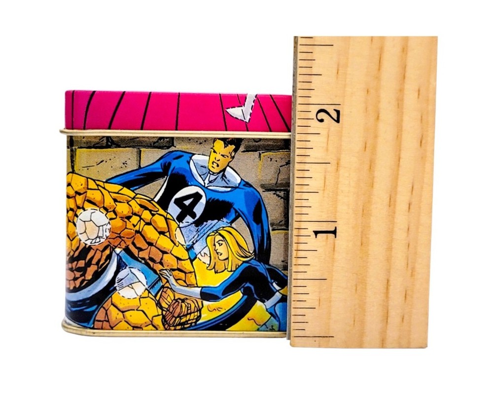 FANTASTIC FOUR TIN BOX 1994 MARVEL COMICS NABISCO EXCLUSIVE
