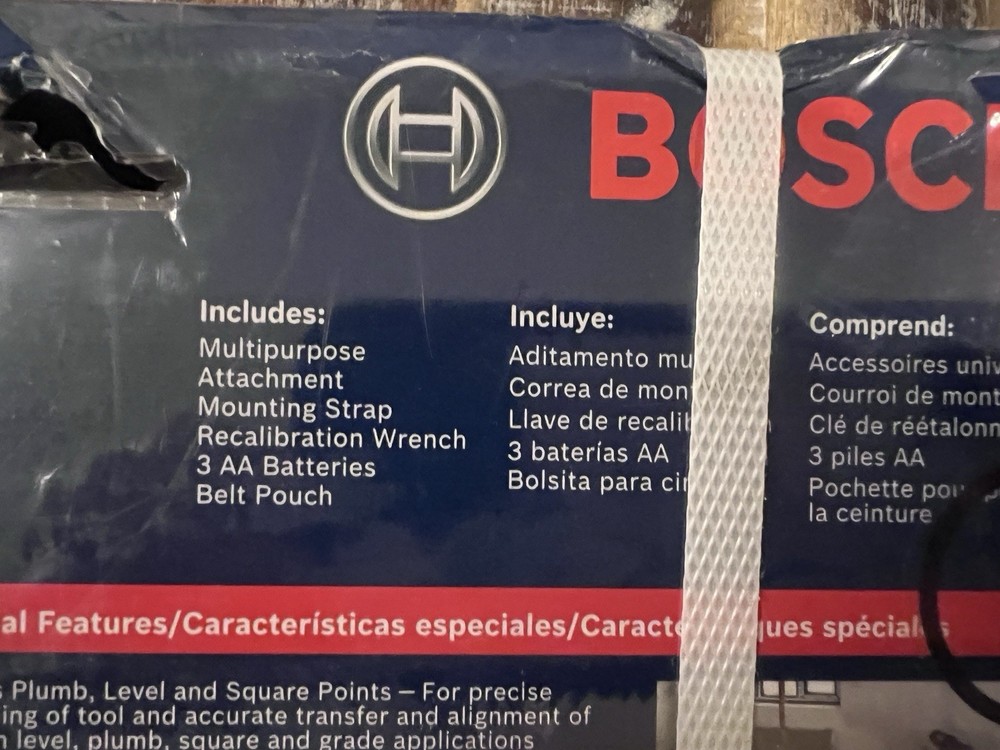 Bosch GPL5 5-Point Self-Leveling Plumb Alignment Laser