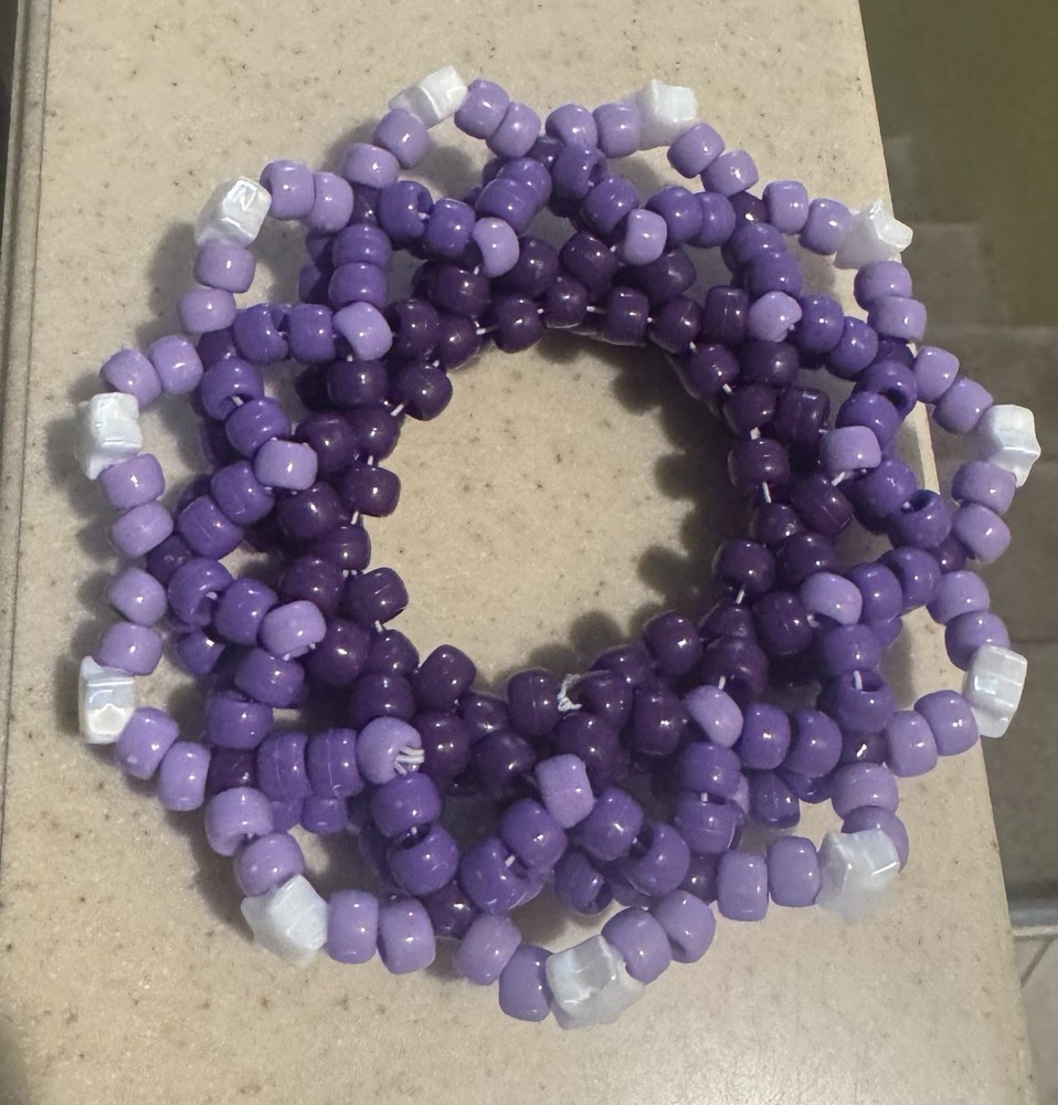 Kandi 3D Cuff Purple