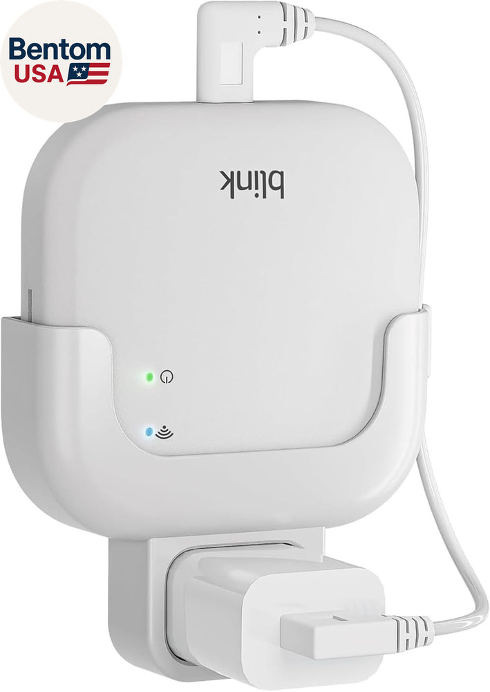 Outlet Wall Mount Compatible with Blink Sync Module XR, Space Saving and No Dril