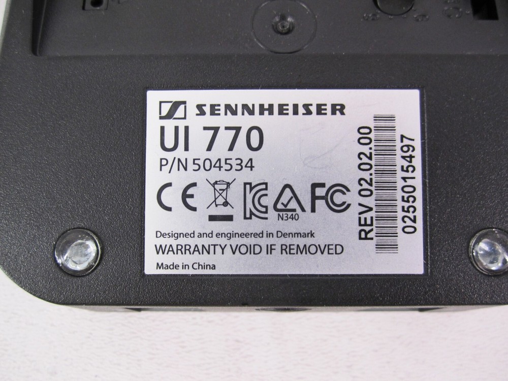 Sennheiser UI770 Universal Wideband Interface Box Amplifier