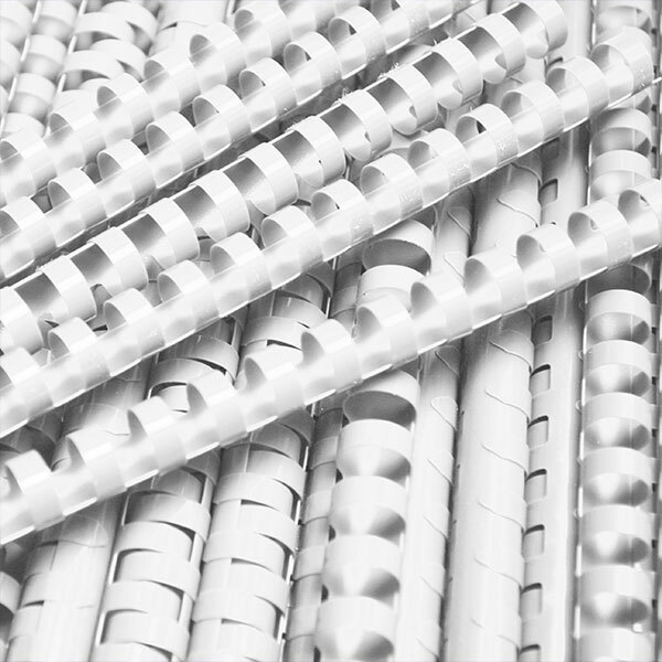 19 Ring Binding Comb White 9/16" 100pcs