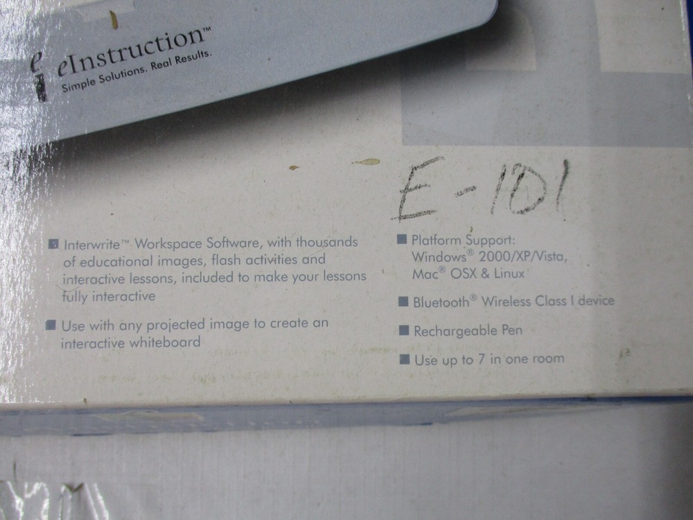 Interwrite Learning Pad eInstruction Bluetooth Interactive Classroom Device