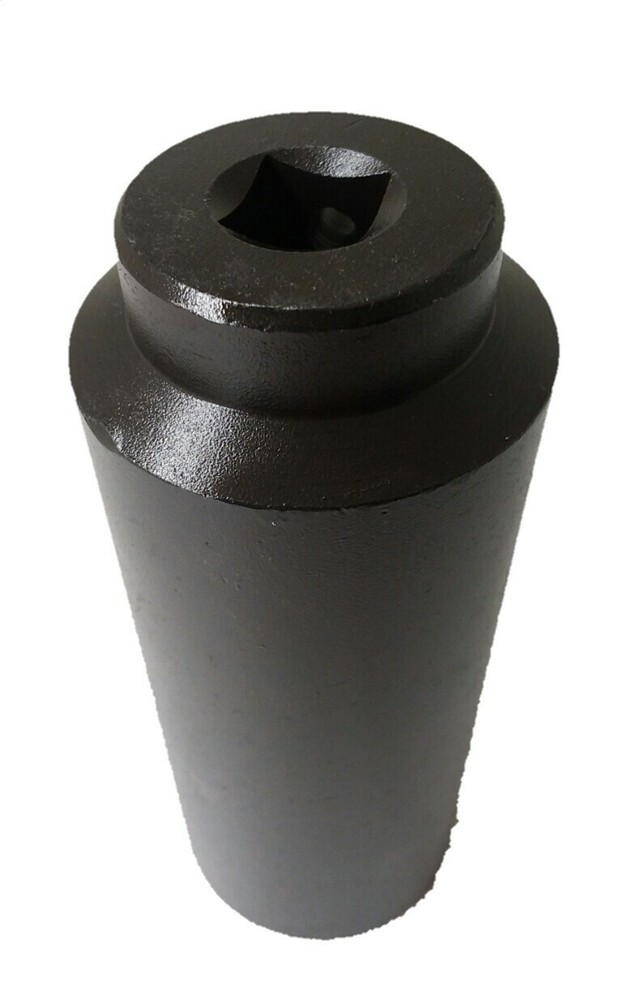 White USA Lineman socket 1/2" drive 1"1/8, 8 point impact socket, 5" long