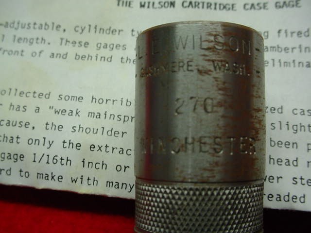 L.E. Wilson- Case Gage-.22-250 Remington - Nice !
