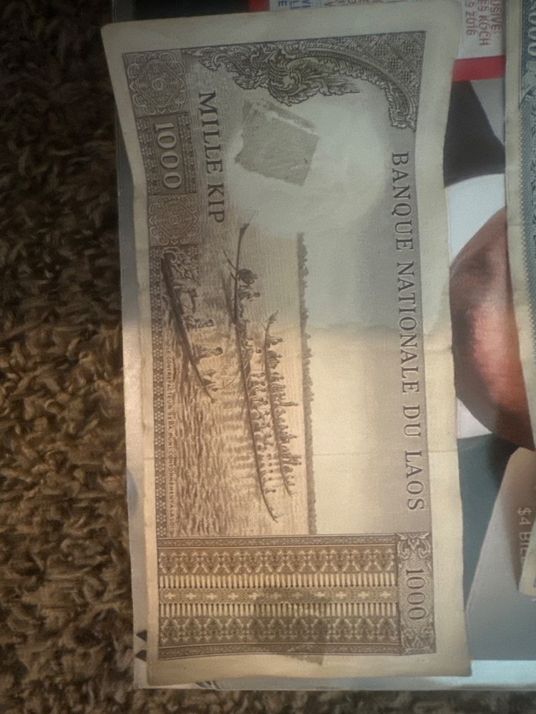 Laos Banknote specimen