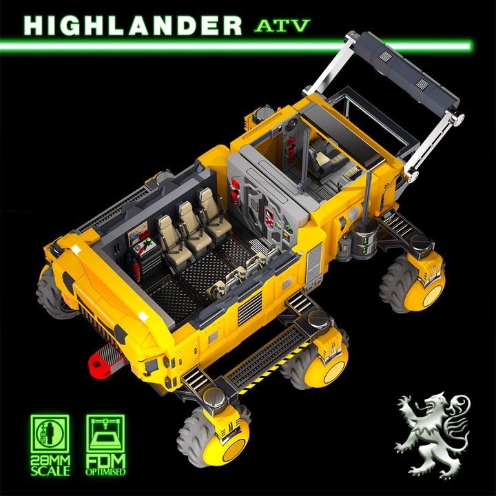 2nd Dynasty 28mm Taurus - Highlander ATV