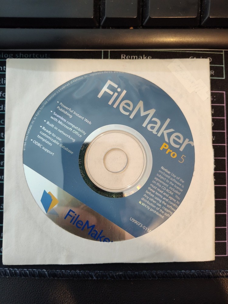 Filemaker Pro 5 for Vintage Windows with Serial Key