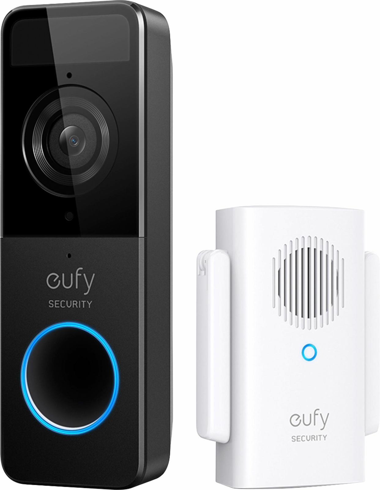 eufy Security Smart Door Lock 1080P Wireless Video Doorbell w/Wi-Fi Bridge Chime