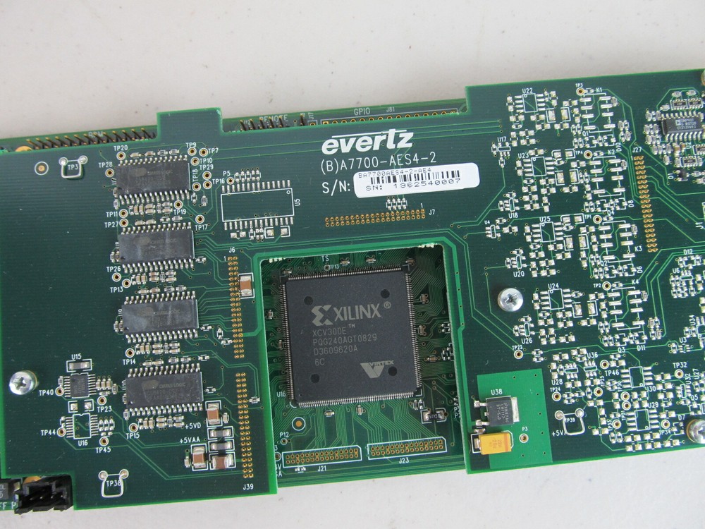 Evertz 7720AE4 SD-SDI 4 Channel AES Embedder