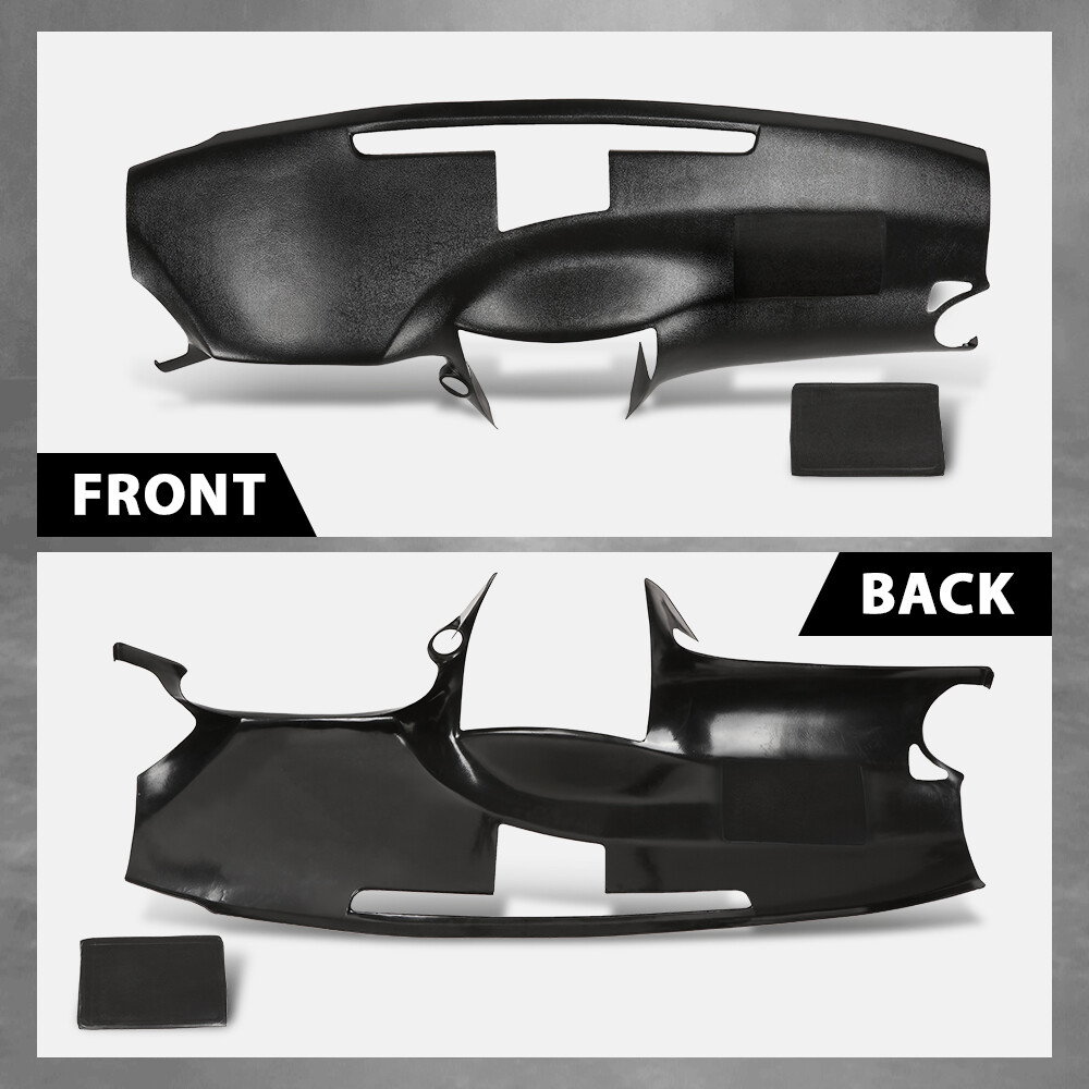 Fit For 06-13 Lexus IS250 IS350 Dashboard Dash Cover Cap Overlay Textured Black