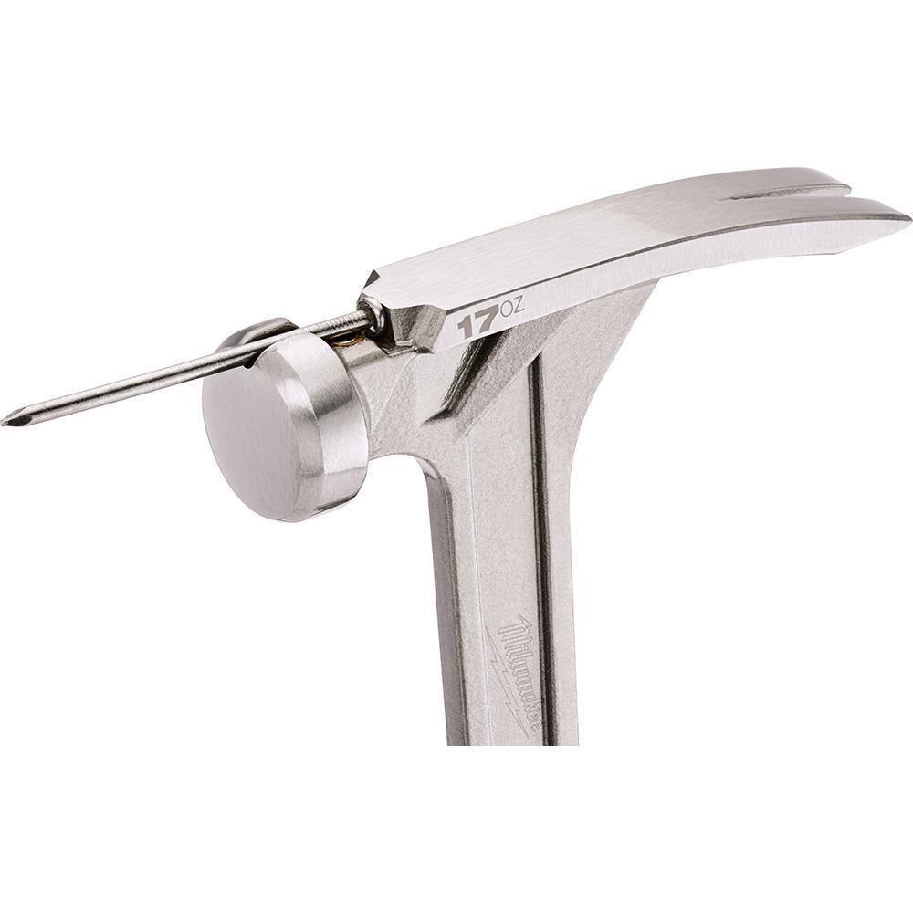 17 Oz. Smooth Face Framing Hammer with Hammer Loop