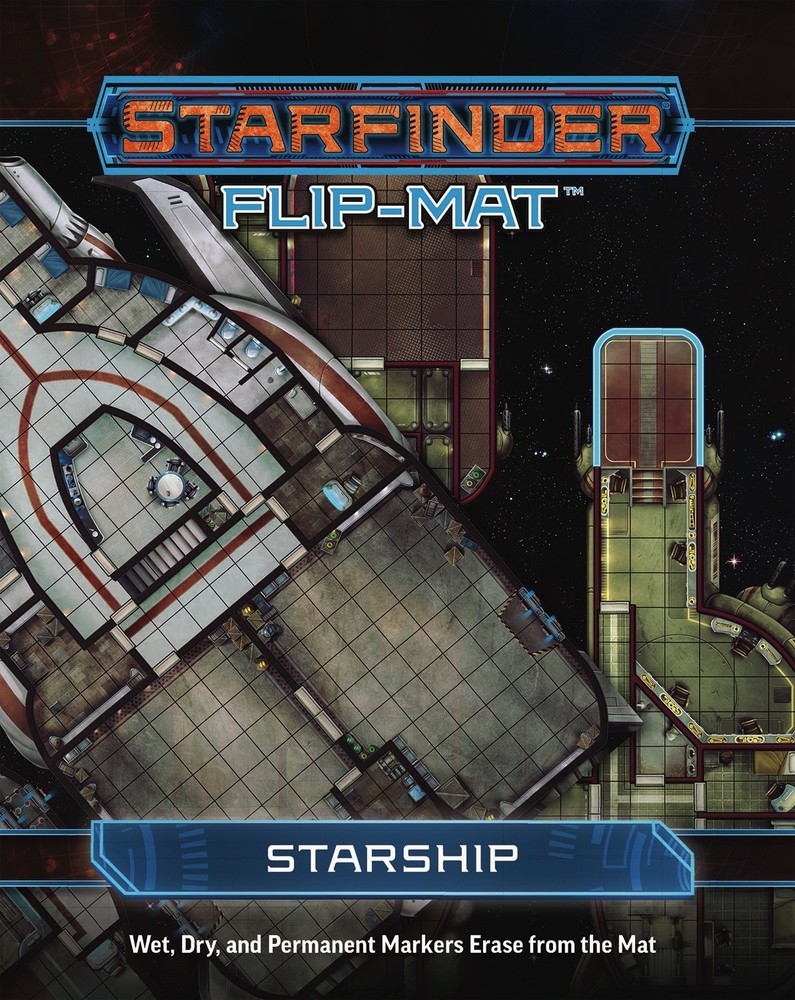 Starfinder (RPG) Flip-Mat: Starship