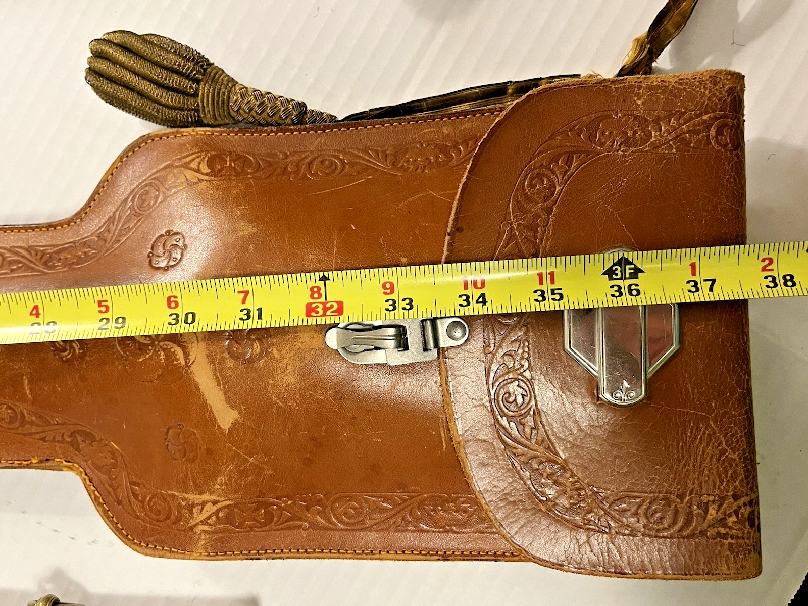 Horstmann Civil War Era Officer's Sword with Scabbard and Leather Sheath, NICE!