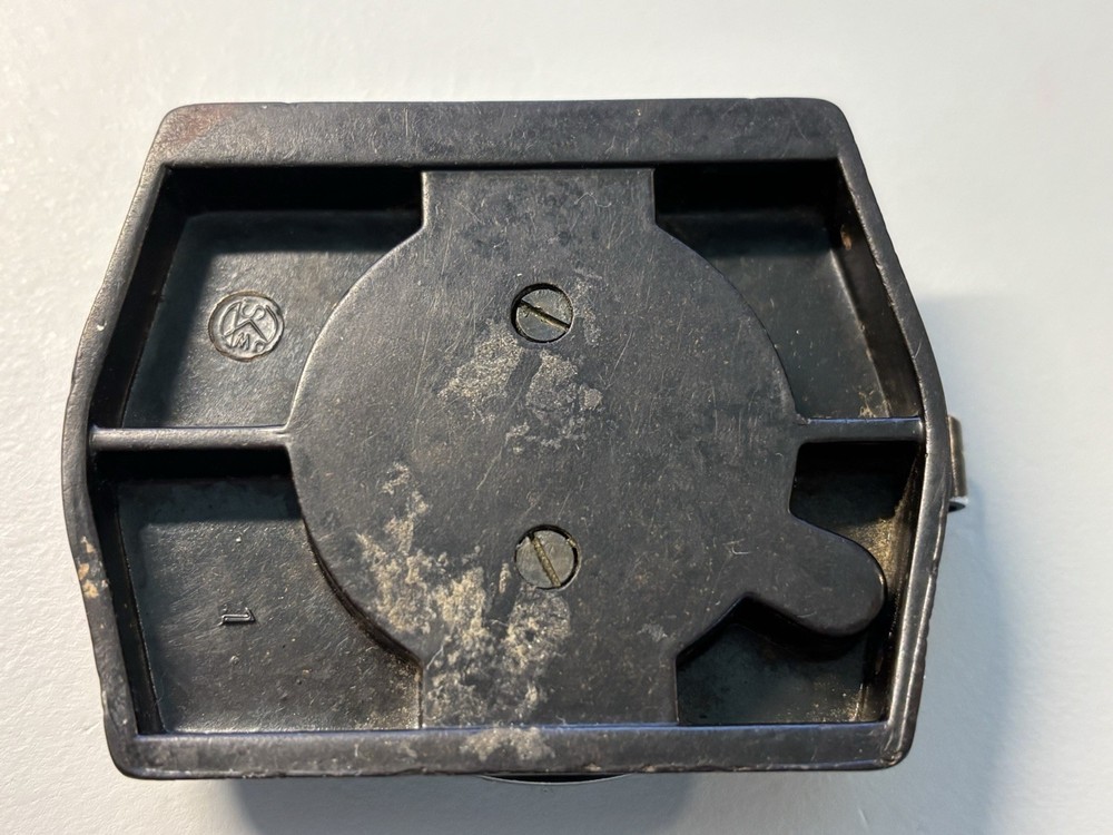 German WWI! Black Bakelite March Compass