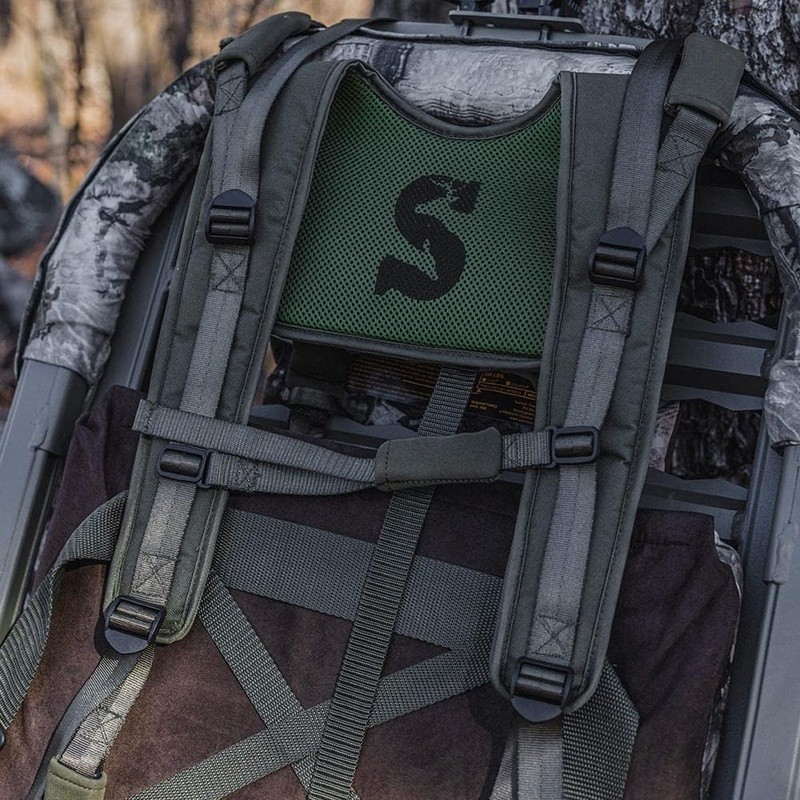 Padded Shoulder Straps Tree Stand Comfortable Load Adjustment Quiet Attachment