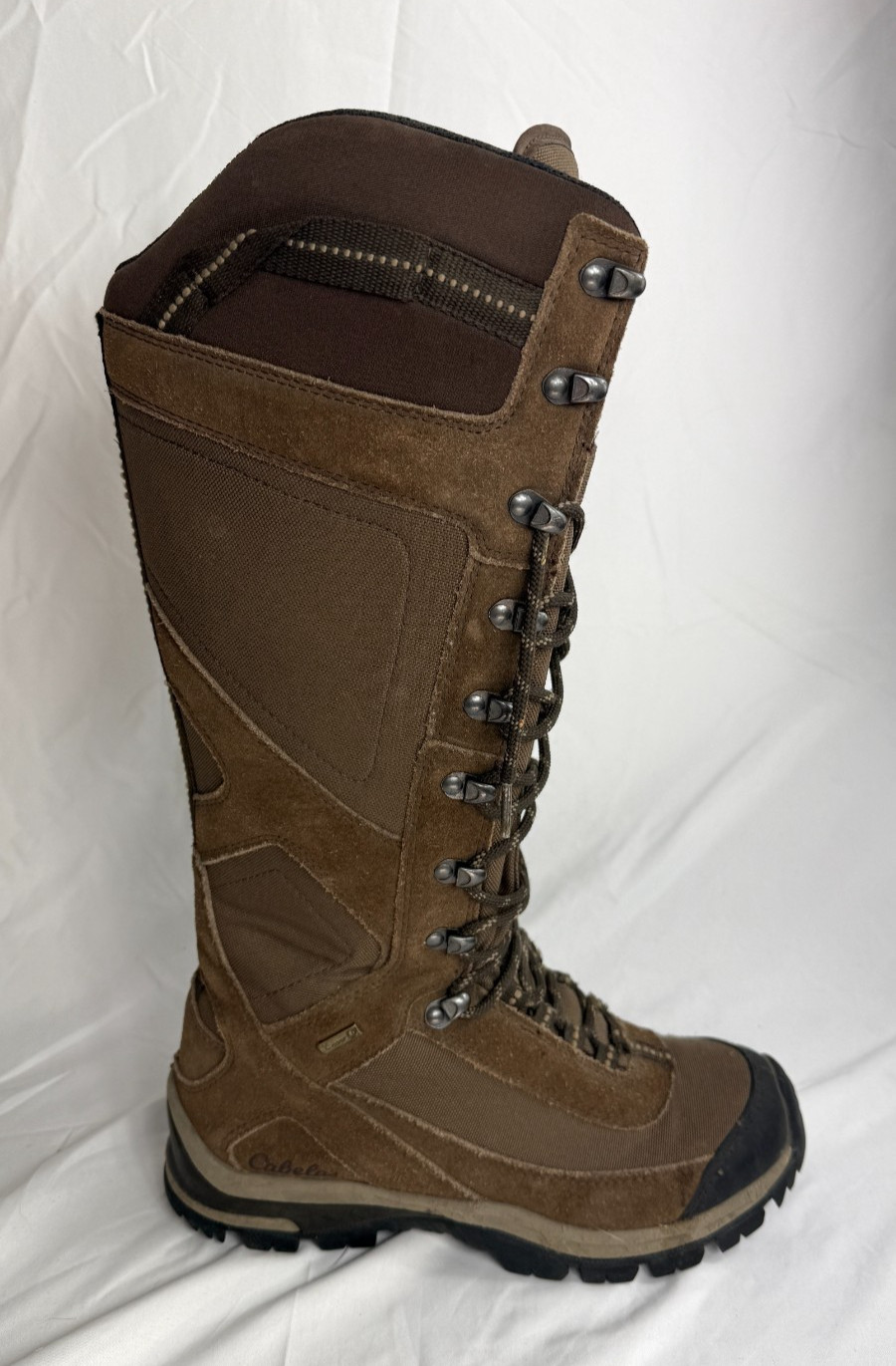 Cabela's 4Most Snake Boots Brown/Black Size 8D Vibram Soles