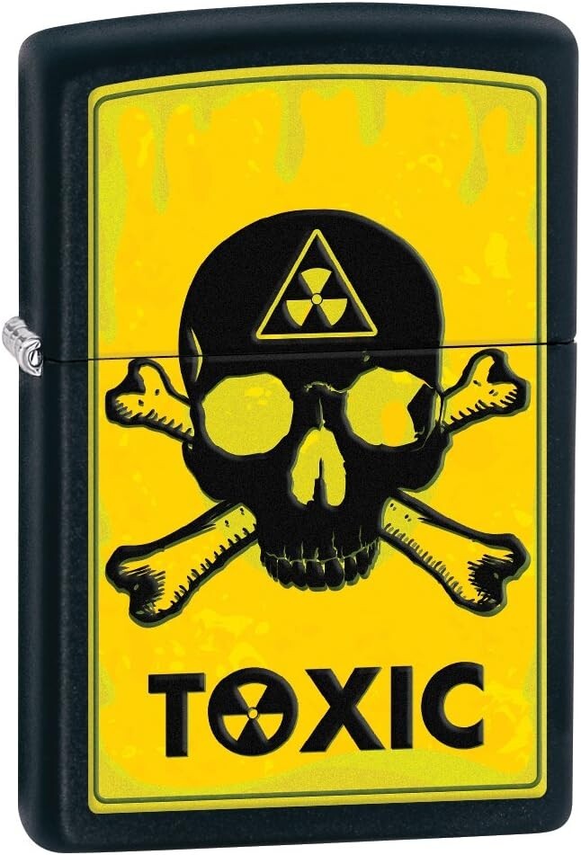 Zippo Black Matte Toxic 28310