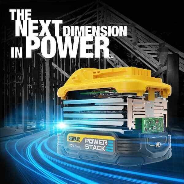DeWALT DCBP520 POWERSTACK 20V Lith-Ion 5.0Ah Battery ✅ NEW ✅