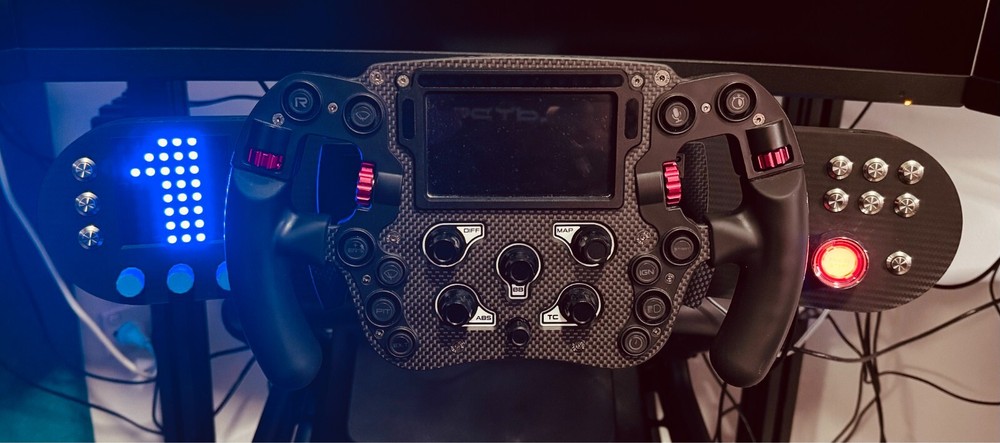 Sim Racing Button Box Dashboard - Wind Sim- Simagic - Fanatec - Asetek