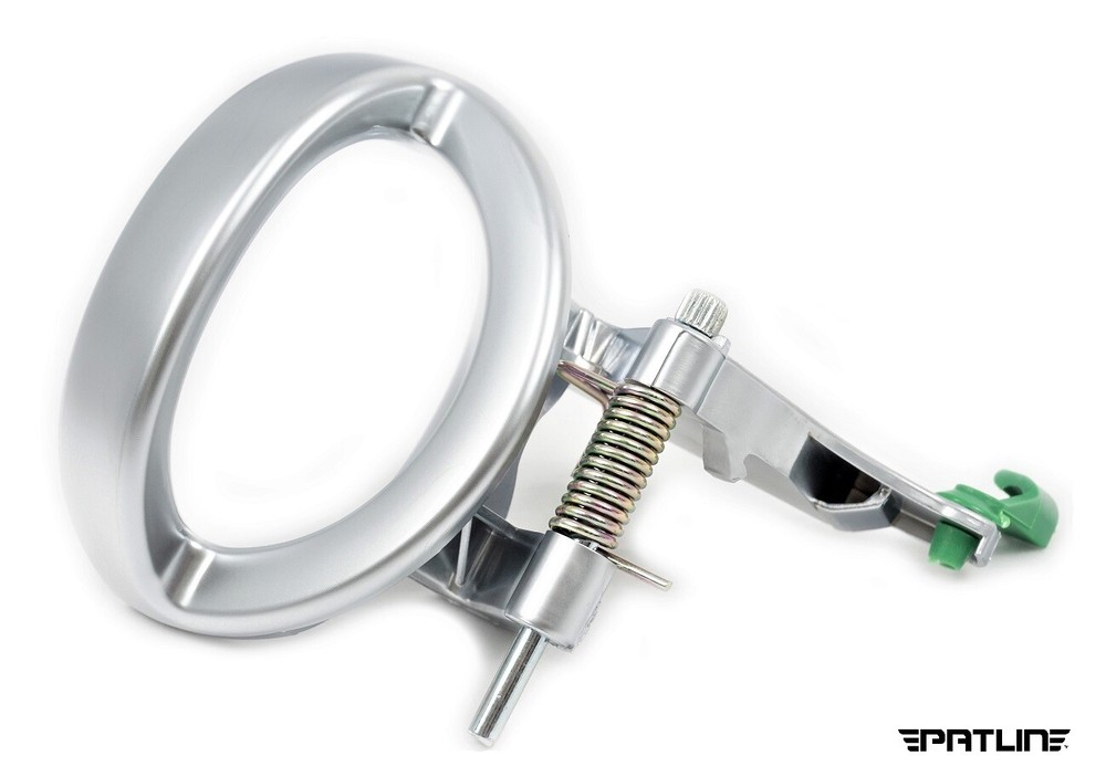 For 07-11 Dodge Nitro Interior Inside Driver Left Side Door Handle Satin Chrome