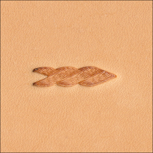 Border Triple Narrow Braid D2188 Craftplus Leather Stamp
