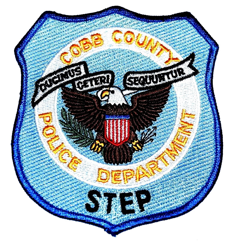 COBB COUNTY – STEP-SELECTIVE TRAFFIC ENFORCEMENT PROGRAM - GEORGIA Police Patch