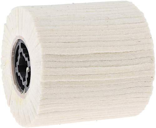 Wool Felt Wire Drawing Wheel Buffer Wheel Buffing Drum Polishing Brush 100X100MM