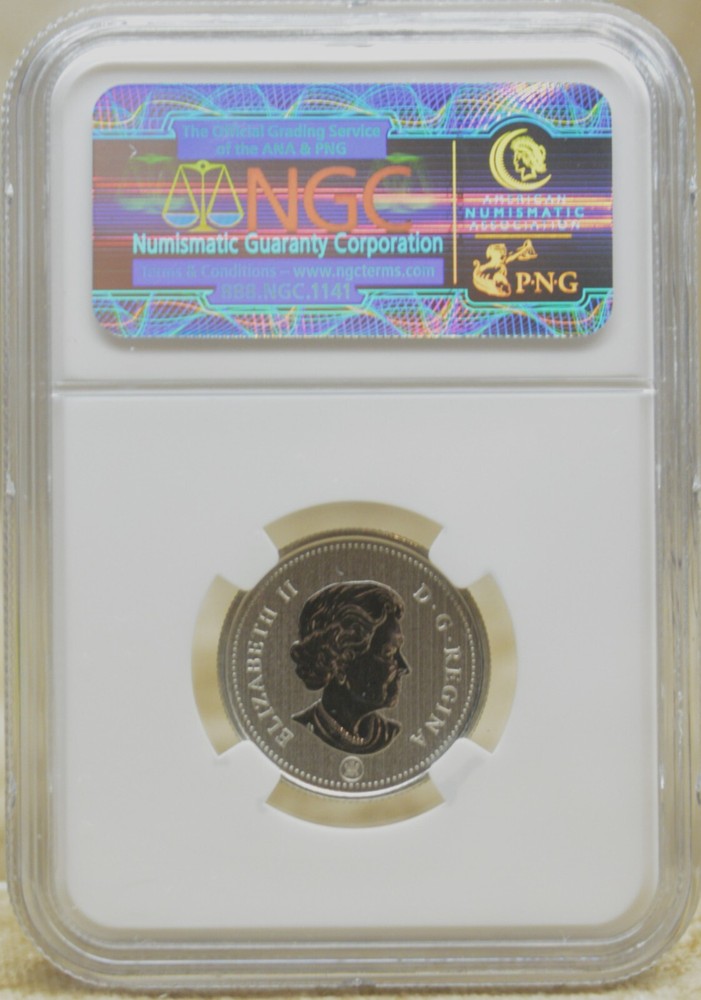 2011 Canada 25 Cents NGC SP69