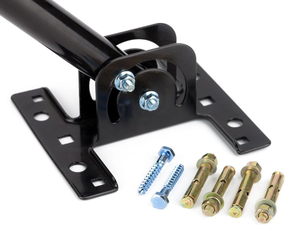 Universal Weather Station Mounting Pole - 180° Adjustable with Easy Installation