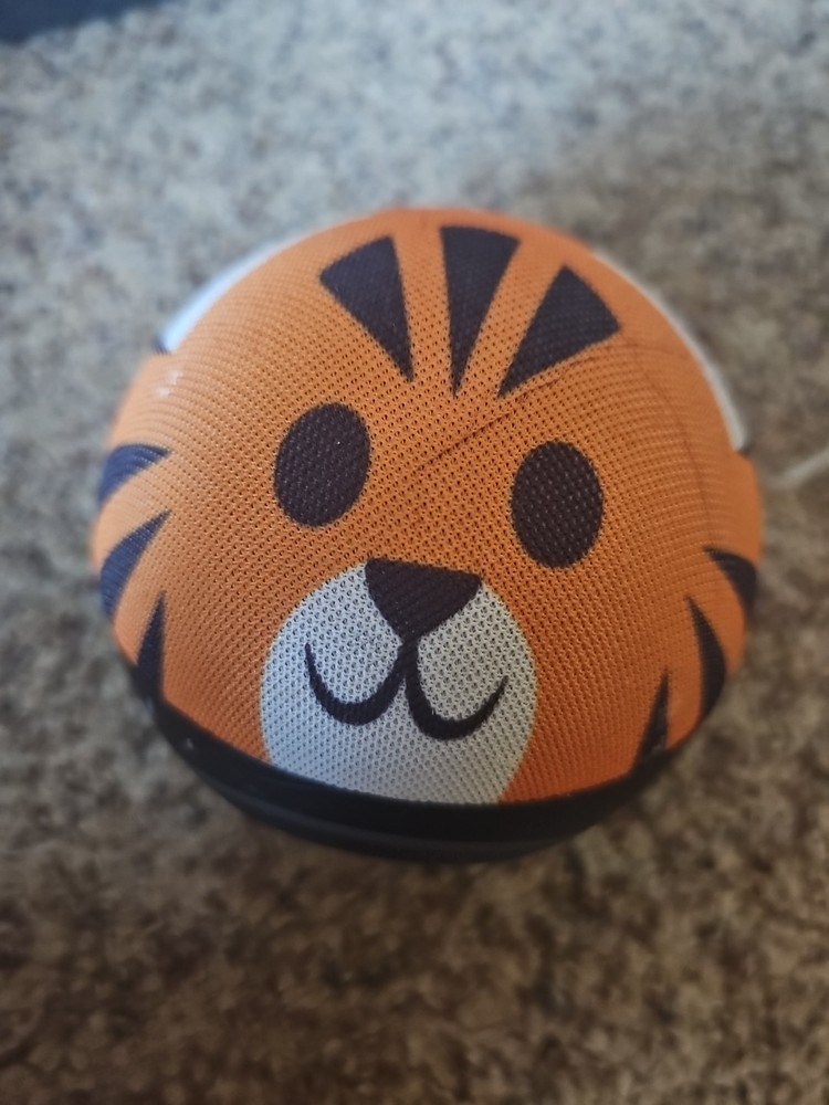 Amazon Echo Dot Kids Edition (4th Gen.) Smart Speaker - Tiger - No Power Cord