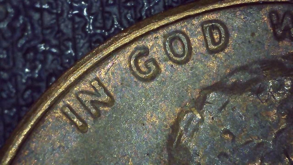 1979 D Lincoln Penny error repunched mintmark