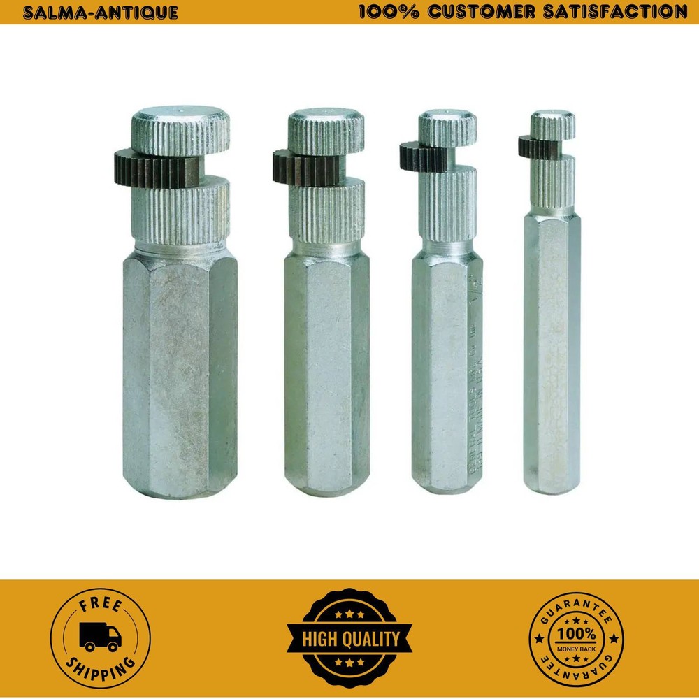 Professional Grade Internal Pipe Wrench Set, 4-Piece