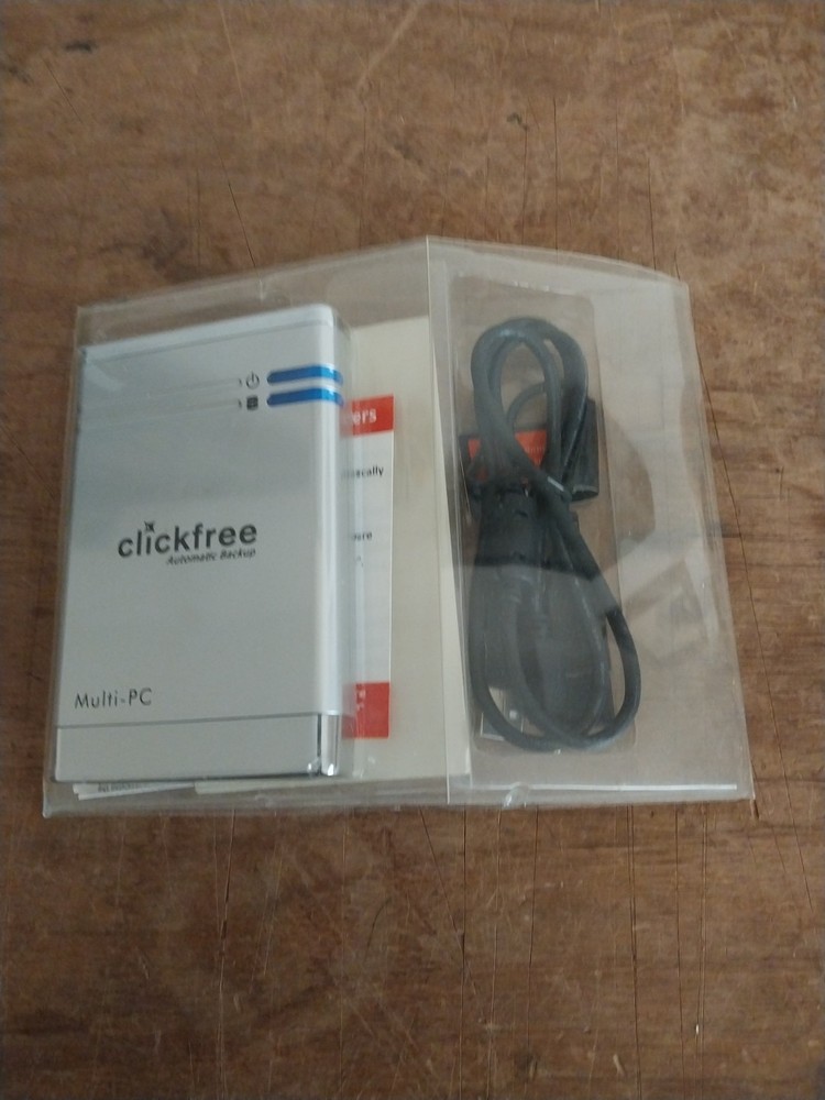 Clickfree Automatic Backup Multi-PC 160GB NIP