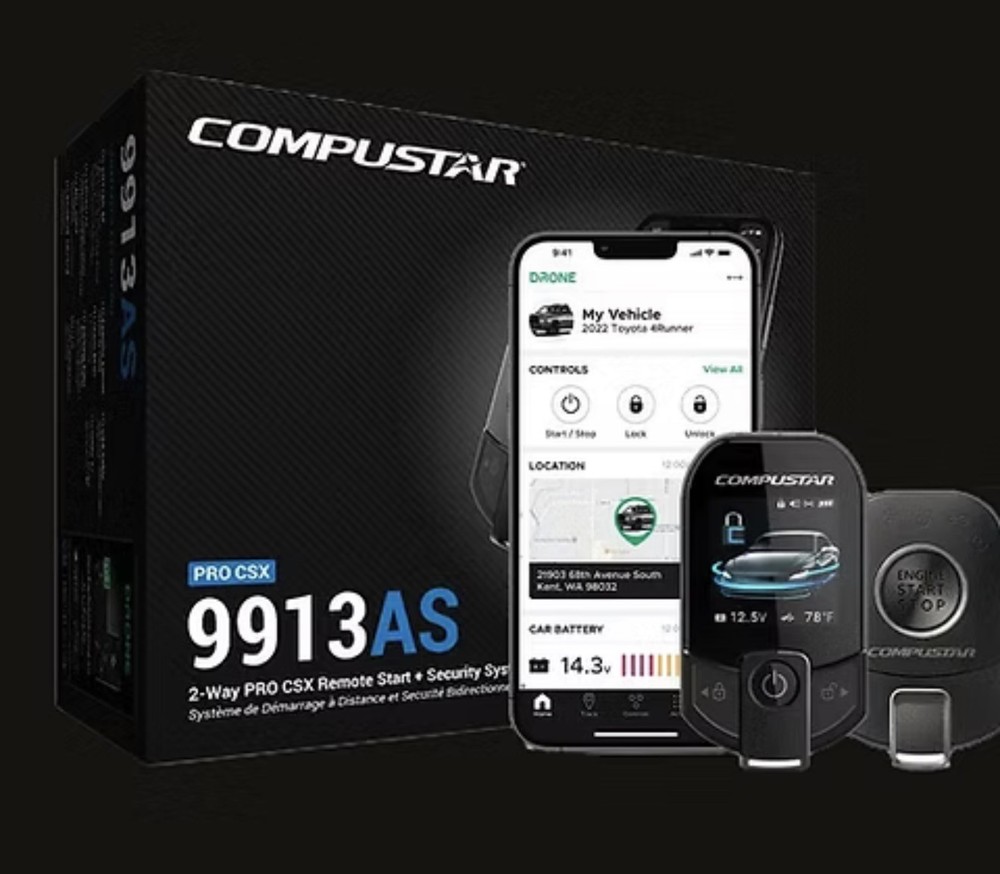Compustar CSXP9913-AS PRO All-in-One 2-Way Remote Start w/LTE Module