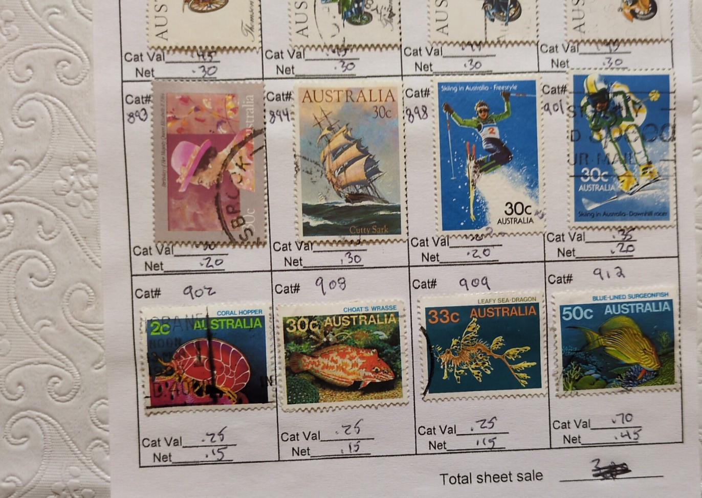 APC W6761 Australia most used on circuit sheets with $60 scv