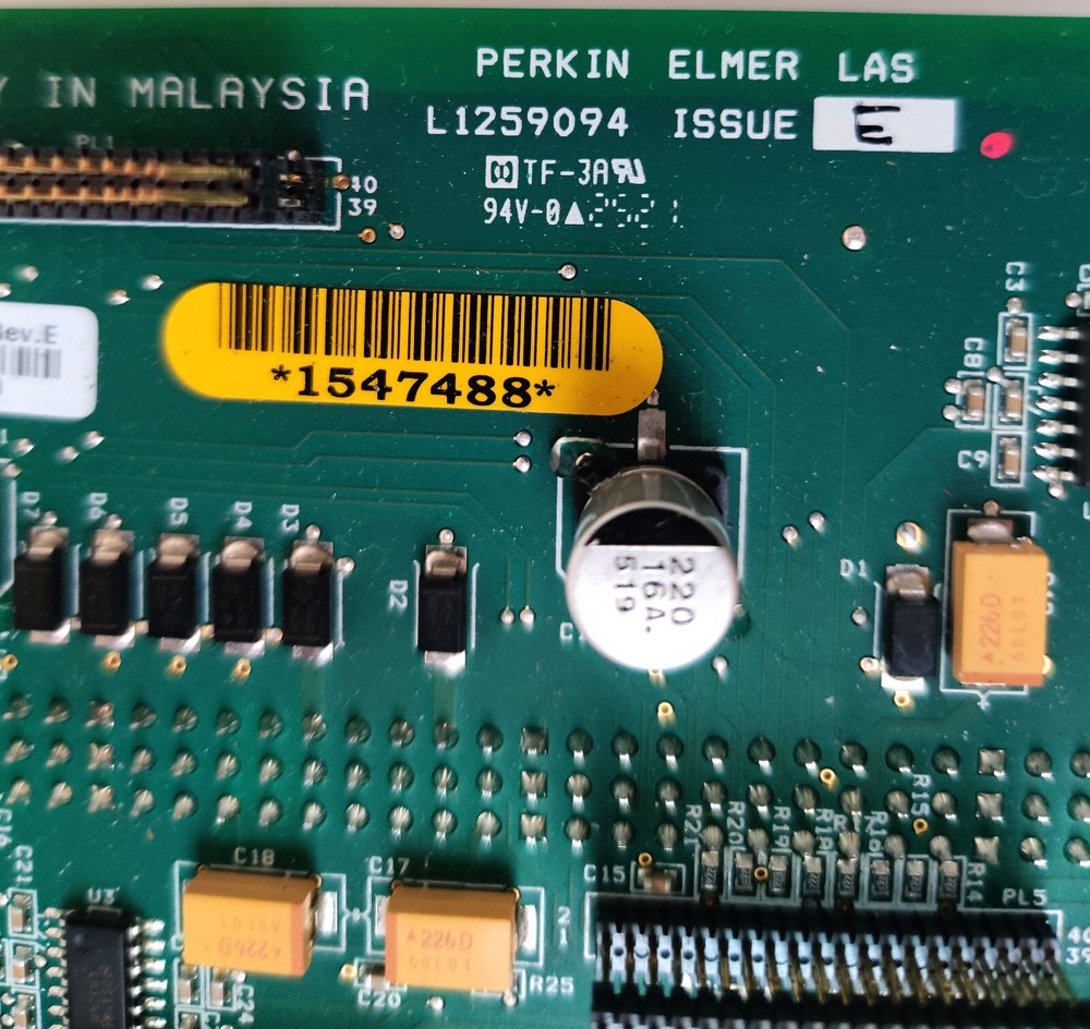 PerkinElmer Spectrum FT-IR Spectrometer L1259094 Issue E Enhanced PCB Assy