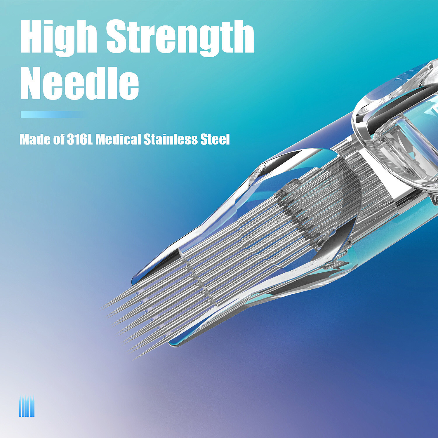 20-50Pcs Mixed Disposable Tattoo Cartridge Needles for Liner Shader RL RS RM M1